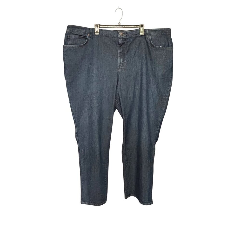 Lee Women's‎ Relaxed Fit Premium Rinse Jeans 30W Long Stretch Denim Classic